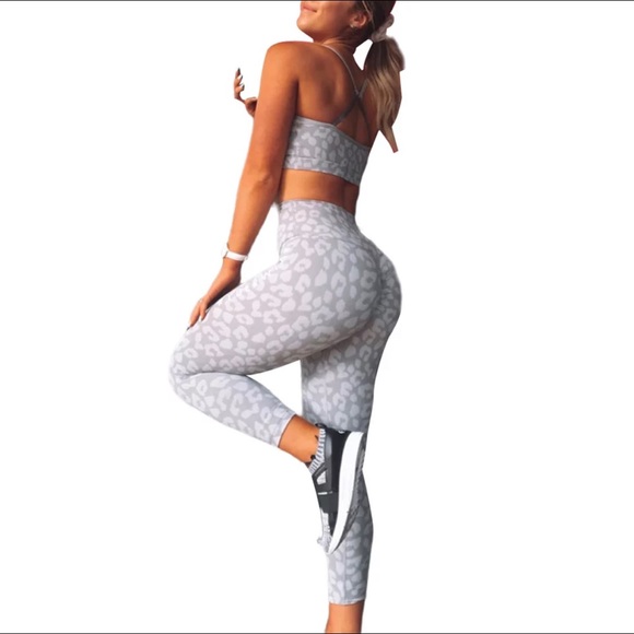 Leopard yoga sets - Picture 2 of 7